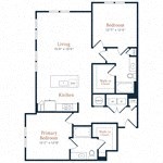 a floor plan of a house